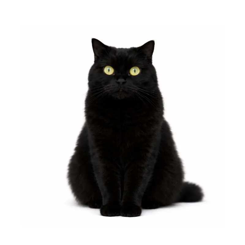 Namle, a black Scottish Straight