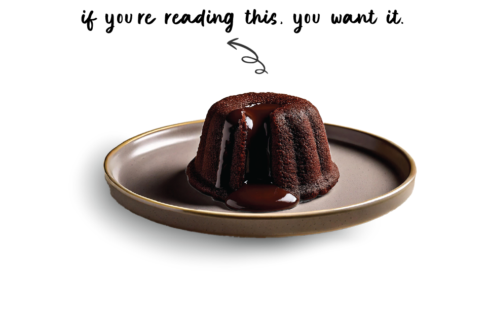 dessert at vibrissae cat café