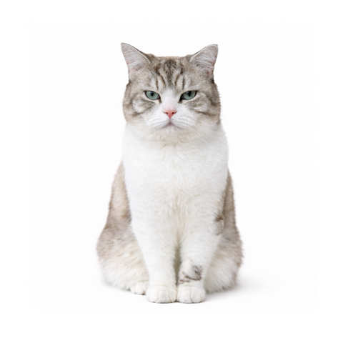 Lofi, a white Himalayan